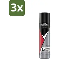 Rexona Men - Deodorant Spray - Maximum Protection - Intense Sport - Anti-Transpirant & Perspirant - 150ml - Bulkverpakking - 3 stuks