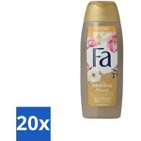 Fa - Oriental Moments - Douchecrème - Woestijnroos & Sandelhout - 250 ml - Bulkverpakking - 20 stuks