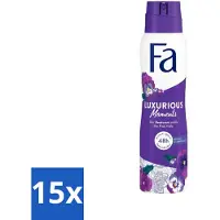 Fa Deodorant Spray Luxurious Viola 150 ml - Bulkverpakking - 15 stuks