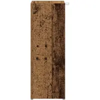 vidaXL Opslaghaak & Rek Oudhout 20 x 20 x 55,5 cm Bewerkt hout