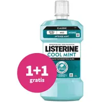 Listerine 1+1 Gratis: Mondwater Coolmint Intense 500 Ml