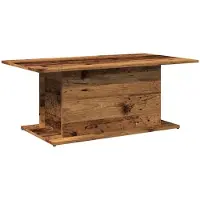 vidaXL Salontafel, look van gerecycled hout, 102x55,5x40 cm, houtvezel