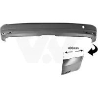 VAN WEZEL 5854542 Achterbumper