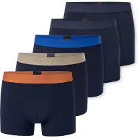 Schiesser Boxershorts '95/5 Multi' donkerblauw