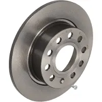 Brembo 10-13 Audi A3/13-19 VW Beetle/2015 Golf Rear Premium UV Coated OE Equivalent Rotor