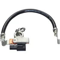 Hella Sensor voor batterijbeheer, 12V, met schroefverbinding, 300 mm kabel, , geschikt voor onder andere BMW 1-serie