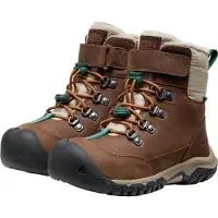 Keen Snowboots - Tex - Kanibou WP - Dark Aardgeroosterde pecanno - - 31 - Winterlaarzen