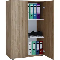 VCM Kantoorkast Lona (Openslaande deuren, sonoma eik, XL)