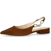 Manfield Slingpumps bruin