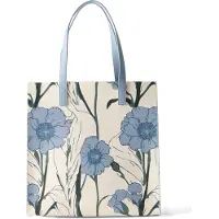 Ted Baker Shopper 'TIPCON' crème / lichtblauw / groen