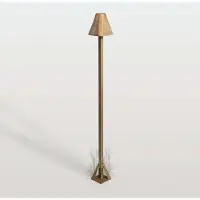 MORETTI LED tuinpadverlichting - tuinlamp Silva Frame, brons / oud-messing, Messing, Landelijk, LED buitenlamp