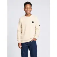 Petrol Industries sweater - crème Ecru Effen - maat 152