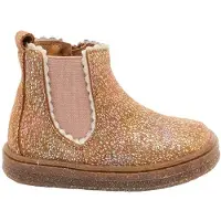 Bisgaard leren enkelboots met print - cognac Bruin Meisjes Leer All over print - maat 21