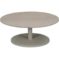 AVH-Collectie Lido lounge tafel 60x60x30 cm latte polystone travertine