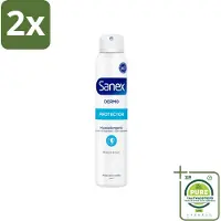 Sanex Dermo - Deodorant Spray - Hypoallergeen - Anti-Transpirant - 150 ml - Voordeelverpakking - 2 stuks - Deodorant spray - Antitranspirant
