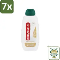 Borotalco 7 x - Douchegel - Moisturizing - Vanilla & Oat - 250 ml - Grootverpakking - Douchegel - Huid Verzorgen - Huid Hydrateren - Vanille Geur - Haver Extract