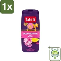 Tahiti 1 x - Douchegel - Paradijselijke Lagune - Yuzu & Rose - 315 ml - Douchegel - - Yuzu - Roze - Tropische Geur