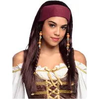 Coppens Pirate pruik met bandana |