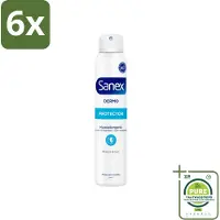 Sanex Dermo - Deodorant Spray - Hypoallergeen - Anti-Transpirant - 150 ml - Voordeelverpakking - 6 stuks - Deodorant spray - Antitranspirant