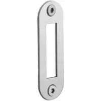 Formani Basics LBSPA-K sluitplaat afgerond tbv kastdeurslot - mat RVS