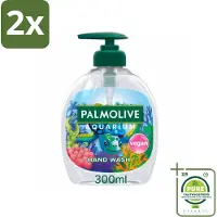 Palmolive Handzeep Aquarium 300 ml - Voordeelverpakking - 2 stuks - Handzeep - Natuurlijke ingrediënten