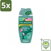 Palmolive 5 x - Thermal - Douchegel - Algen & Lotusbloem - Revitalising Gel - 250 ml - Grootverpakking - Douchegel - Algen - Lotusbloem - Revitaliserend - Hydraterend