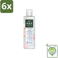 N.A.E. - Toning Lotion - Zuiverend & Hydraterend - Biologisch & Vegan - 200ml - Voordeelverpakking - 6 stuks - Biologische toner - Rozenwater toner