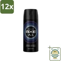 Axe - Limited Edition - Deodorant Bodyspray - A.I. - 150 ml - Voordeelverpakking - 12 stuks - - A.I.