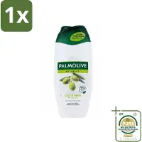 Palmolive 1 x - Naturals - Douchecréme - Olijf & Melk - Natuurlijke ingrediënten - 250 ml- Douchecrème - Olijf En Melk - Natuurlijke Ingrediënten - Hydratatie - Huid Verzorging
