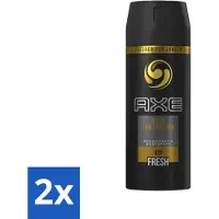 Axe - Deodorant Bodyspray - 48hrs Fresh - Gold Temptation - 150 ml - Voordeelverpakking - 2 stuks