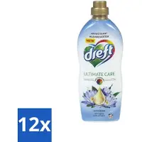 Dreft 12 x - Wasverzachter - Gekleurde Was - Blauwe Droom - Anti-Veroudering - 40 Wasbeurten - Wasverzachter - Wasmiddel - Kleurbescherming - Anti-aging - Collageen