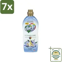 Dreft 7 x - Wasverzachter - Gekleurde Was - Blauwe Droom - Anti-Veroudering - 40 Wasbeurten - Grootverpakking - Wasverzachter - Anti-aging - Kleurbescherming - Wasgoed - Kleding Verzorging