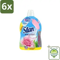 Silan Professional - Wasverzachter - Passie voor Rozen - 125 Wasbeurten - 2.75L - Voordeelverpakking - 6 stuks - Wasverzachter - Rozengeur