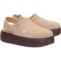 HeyDude Clogs Dames Beige Suède Maat 41