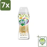 Dreft 7 x - Ultimate Care - Wasverzachter - Geurbooster - Gekleurde Was - Witte Bloem - 15 Wasbeurten - Grootverpakking - Wasverzachter - Geur - Wasmiddel - Kleurbescherming - Wasverzorging