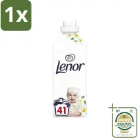 Lenor 1 x - Wasverzachter - Gevoelig - Milde Geur - 41 Wasbeurten- Wasverzachter - Gevoelige Huid - Hypoallergenisch - Frisheid - Zachtheid