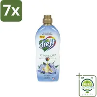 Dreft 7 x - Wasverzachter - Gekleurde Was - Blauwe Droom - Anti-Veroudering - 40 Wasbeurten - Grootverpakking - Wasverzachter - Wasmiddel - Kleurbescherming - Anti-aging - Collageen