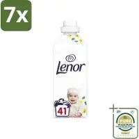 Lenor 7 x - Wasverzachter - Gevoelig - Milde Geur - 41 Wasbeurten - Grootverpakking - Wasverzachter - Gevoelige Huid - Hypoallergenisch - Frisheid - Zachtheid