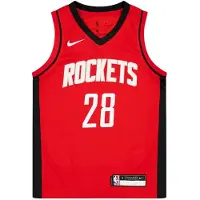 Nike Sengun Houston Rockets basketbalshirt voor kinderen (Universiteitsrood)