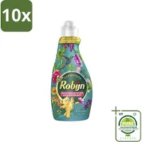 Robijn 10 x Collections - Wasverzachter - Paradise Secret - 1,25L - 50 Wasbeurten - Grootverpakking - Wasverzachter - Wasparfum - Zijdezacht - Luxe Was - Botanische Wasverzachter