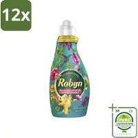 Robijn Collections - Wasverzachter - Paradise Secret - 1,25L - 50 Wasbeurten - Voordeelverpakking - 12 stuks - Wasverzachter - Wasparfum