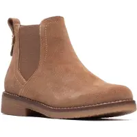 Hush puppies Maddy Suède Dames Lichtbruine Laarzen