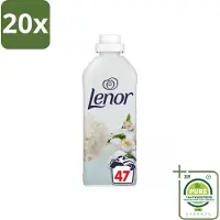 Lenor 20 x - Wasverzachter - Citroenbloesem & Zeekristal - 47 Wasbeurten - Grootverpakking - Wasverzachter - - Citroenbloesem - Zeekristal - Frisse Geur