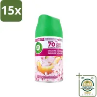 Air Wick 15 x - Luchtverfrisser Navulling - Zalige Zomer - Automatische Spray - 250 ml - Grootverpakking - Zalige Zomer - Geurverspreider - Automatische Geur - Geurverwijdering - Geurintensiteit