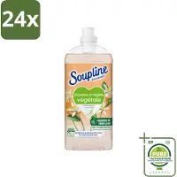 Soupline - Wasverzachter - Oranjebloesem - 52 Wasbeurten - 1.3L - Voordeelverpakking - 24 stuks - Wasverzachter - Plantaardige wasverzachter