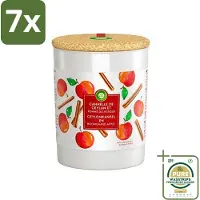 Air Wick 7 x - Geurkaars - Kaneel & Boomgaard Appel - 35 Uur Brandduur - Grootverpakking - Geurkaars - Kaneel - Boomgaard Appel - Warme Geur - Frisse Geur