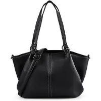 Gabor schoudertas Marcelina Zip Shopper Black zwart