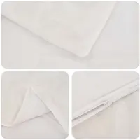 vidaXL Gewogen Dekentje Wit 150 x 200 cm 11 kg 100% Katoen 205T