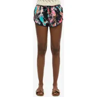 Superdry Dames Vintage strandshort met marineprint (M), Casual, Duurzaam, Gerecycled nylon, Marineblauw W7110347A
