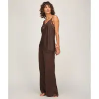 Hunkemoller Pyjamabroek 'Cecilia' bruin